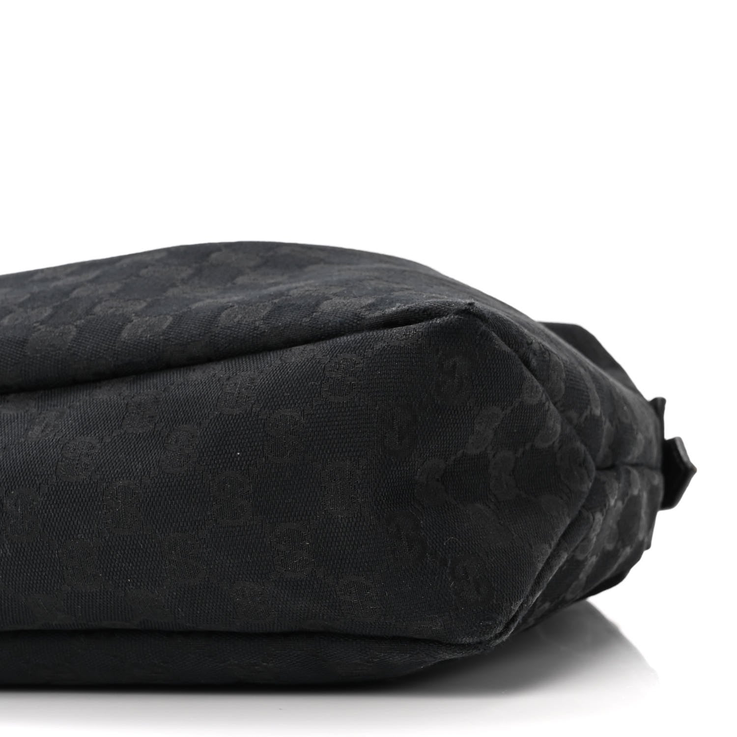Gucci Monogram Medium Horsebit Chain Hobo Black 10 of 10