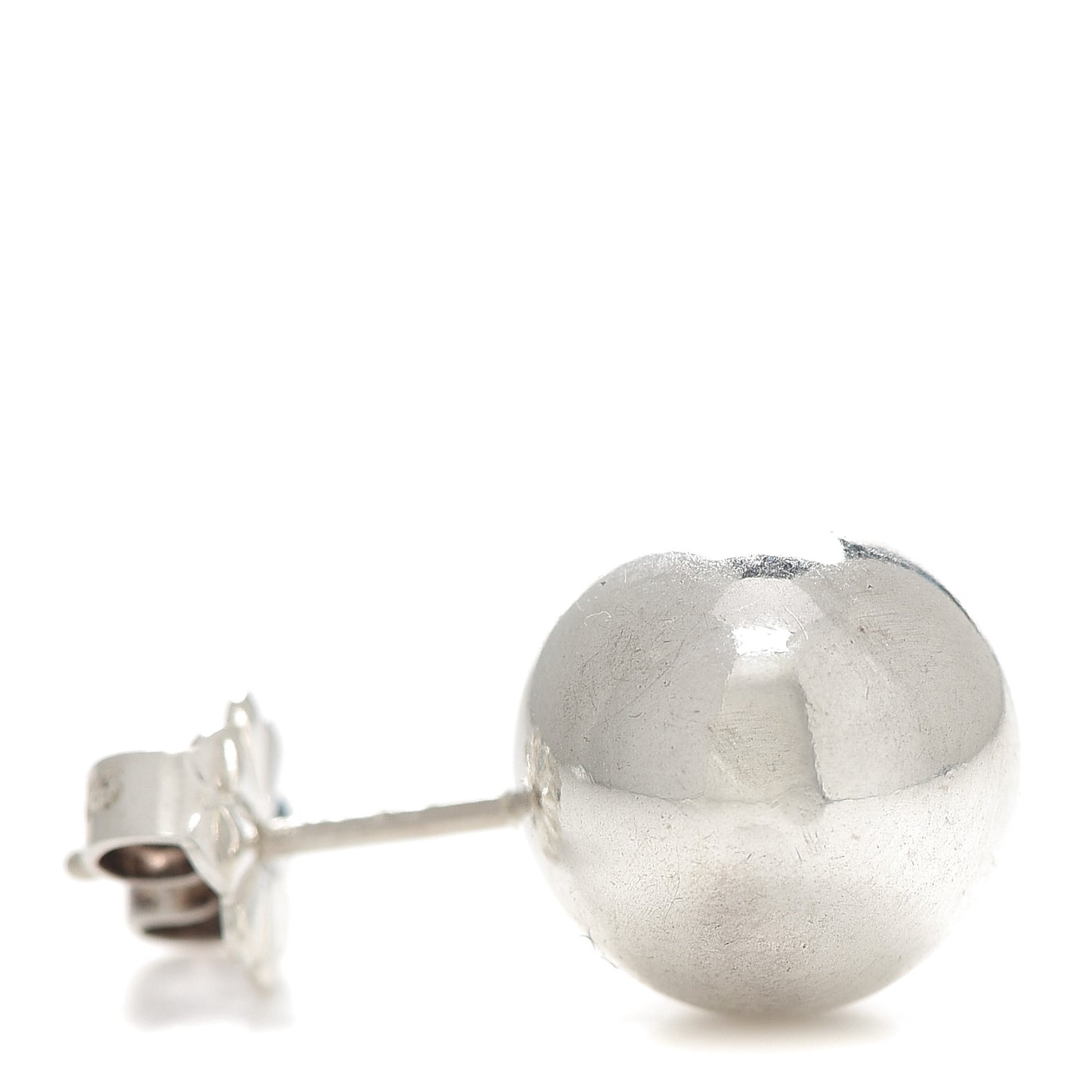 Sterling Silver 10mm HardWear Ball Earrings