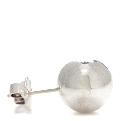 Tiffany Sterling Silver 10mm HardWear Ball Earrings 5 of 5