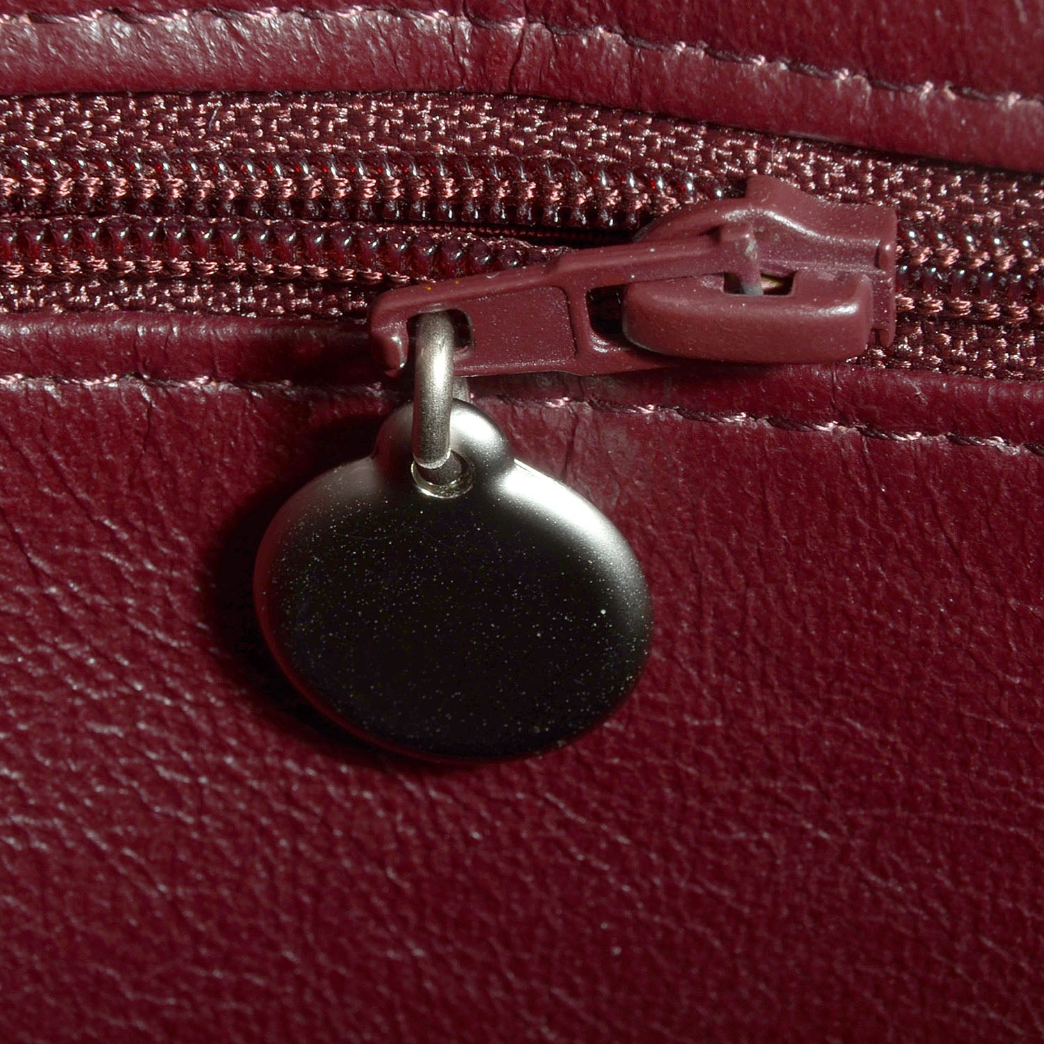Chanel Caviar Medallion Tote Bordeaux 8 of 8