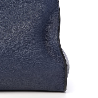 Gucci Soft Calfskin Medium Jackie Top Handle Bag Classic Blue Marine 8 of 17