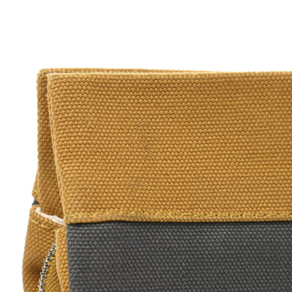 Hermes Toile Trousse De Voyage Jimetou PM Ocre Acier 7 of 7