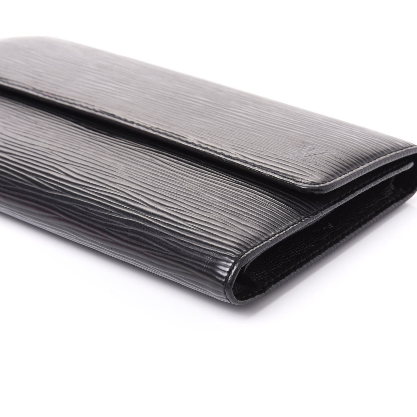 Epi Porte Tresor International Wallet Black