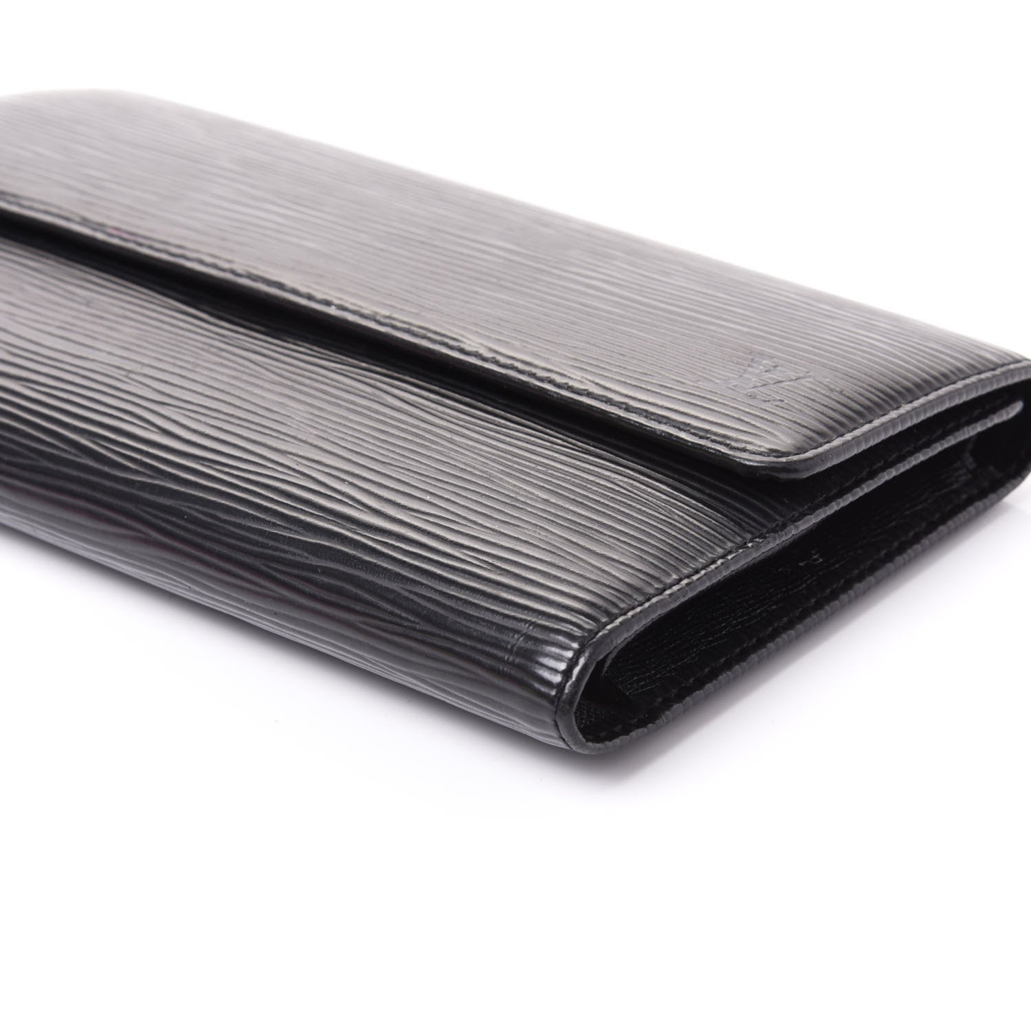 Louis Vuitton Epi Porte Tresor International Wallet Black 6 of 9