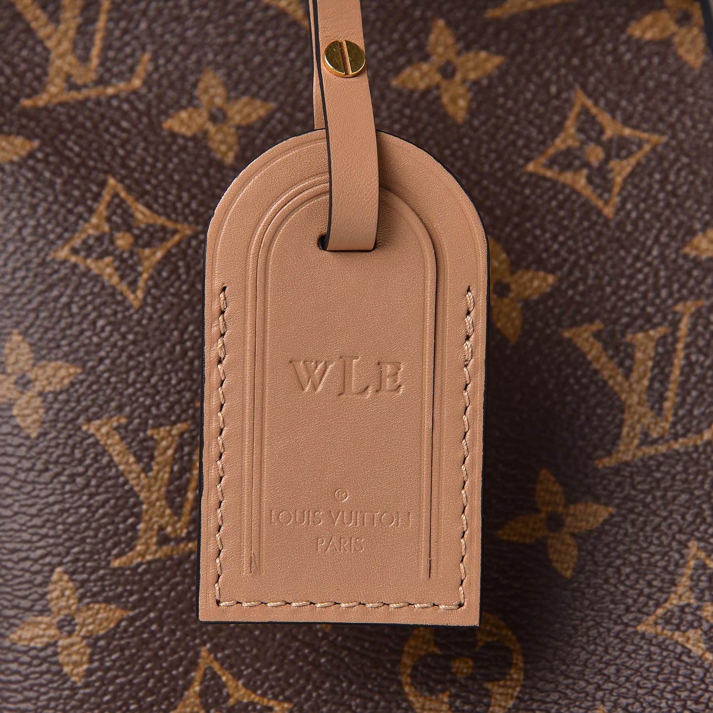 Monogram Millefeuille Sesame Peach