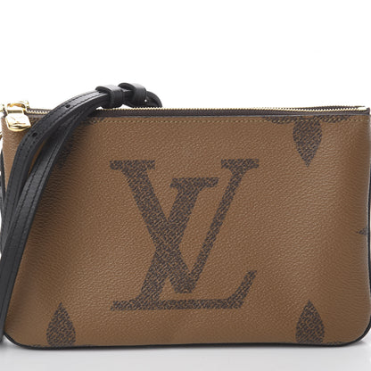 Louis Vuitton Reverse Monogram Giant Double Zip Pochette 8 of 8