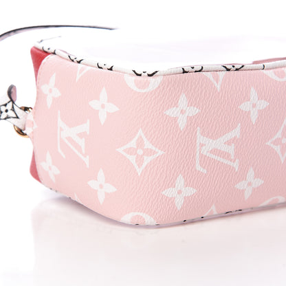 Louis Vuitton Monogram Giant Beach Pouch Rouge 8 of 9