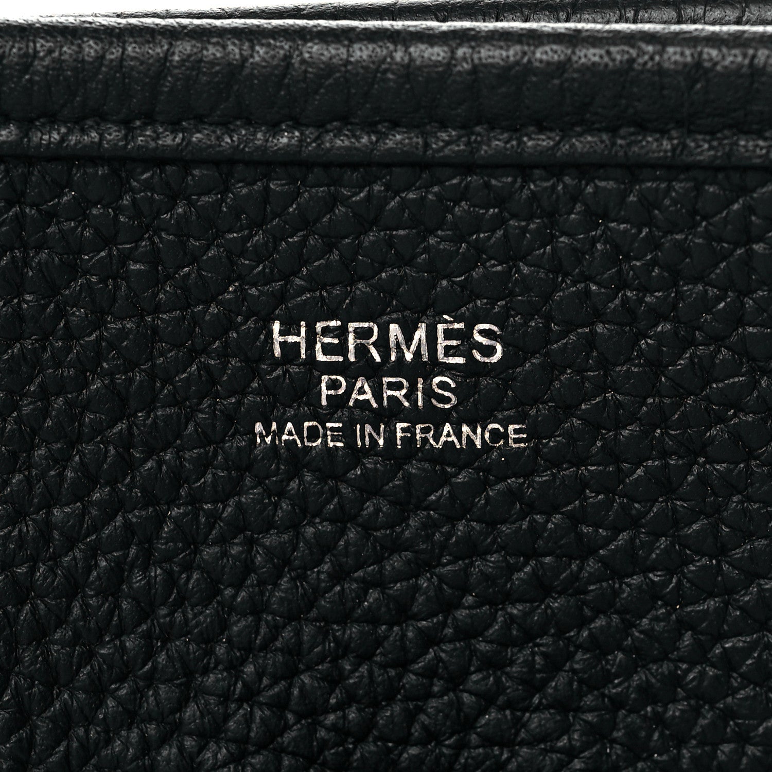 Hermes Taurillon Clemence Evelyne III PM Black 6 of 11