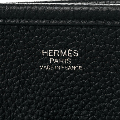 Hermes Taurillon Clemence Evelyne III PM Black 6 of 11