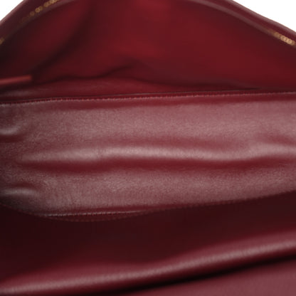 Chanel Grained Calfskin Small Souplissimo Maxi Flap Burgundy 5 of 10