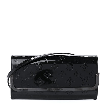 Louis Vuitton Vernis Rossmore MM Noir Magnetique 1 of 9