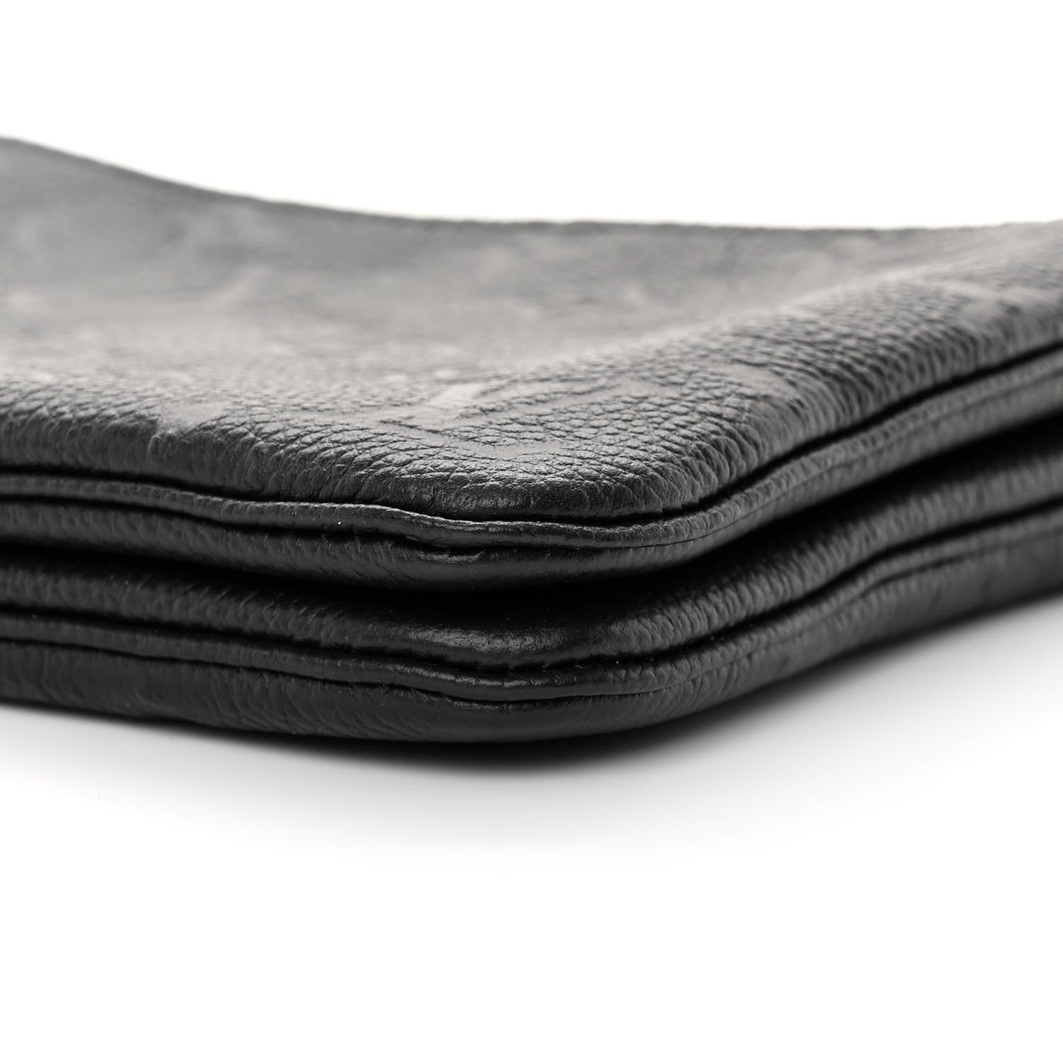 Louis Vuitton Empreinte Double Zip Pochette Black 11 of 11