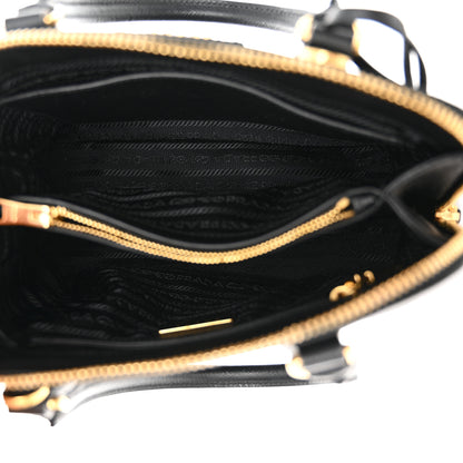 Prada Saffiano Lux Small Promenade Tote Black 5 of 11