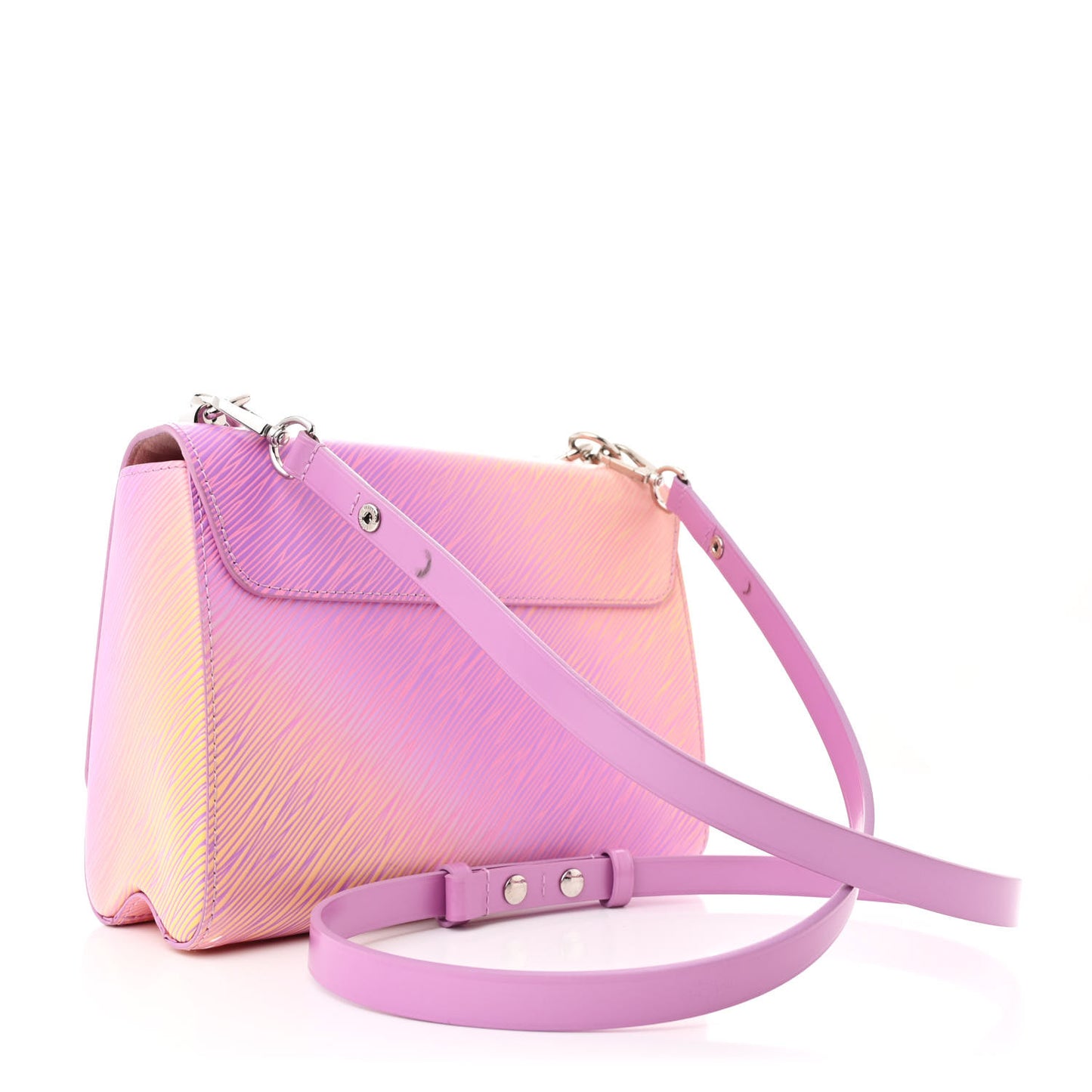 Epi Twist Shoulder Bag MM Gradient Orange