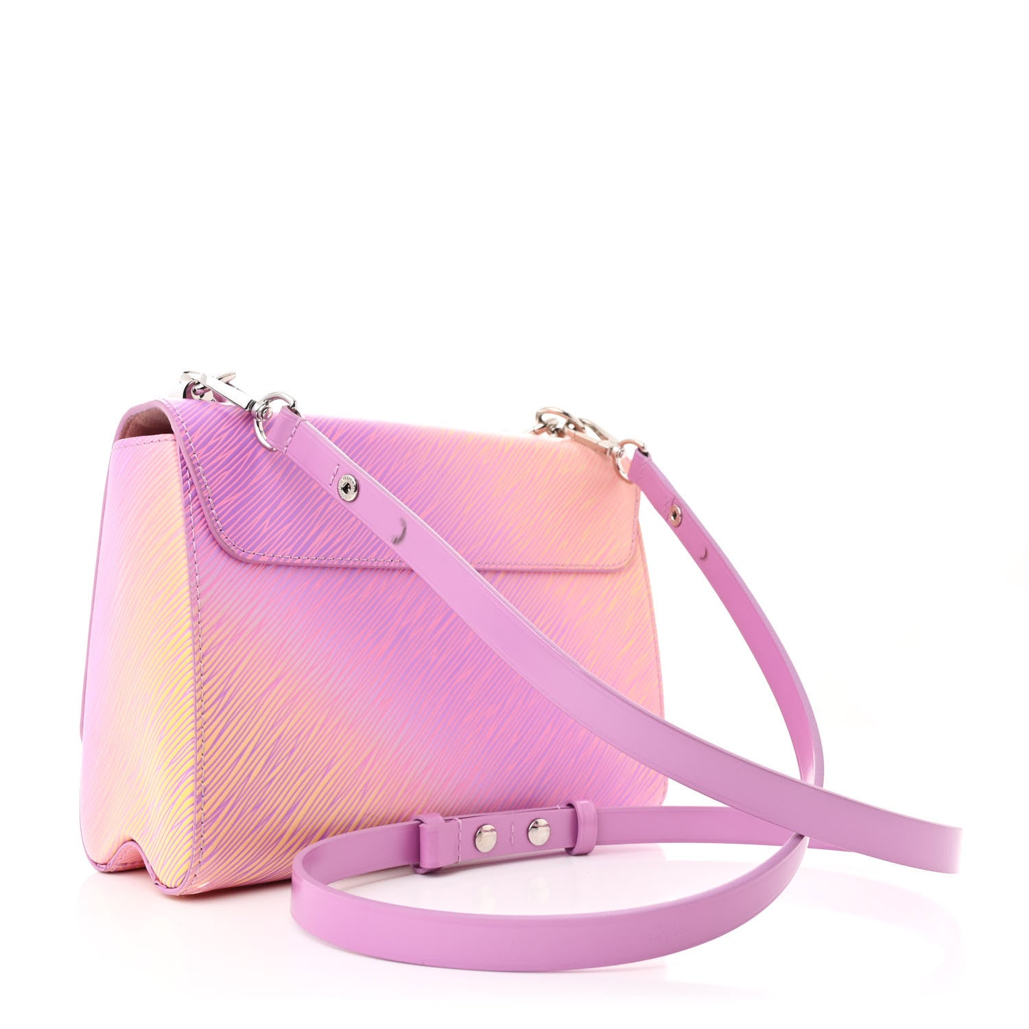 Louis Vuitton Epi Twist Shoulder Bag MM Gradient Orange 3 of 10