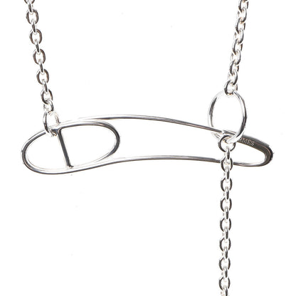 Hermes Sterling Silver Chaine d'Ancre Punk Long Necklace 4 of 7