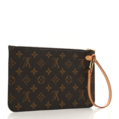Louis Vuitton Monogram Neverfull MM GM Pochette 3 of 7