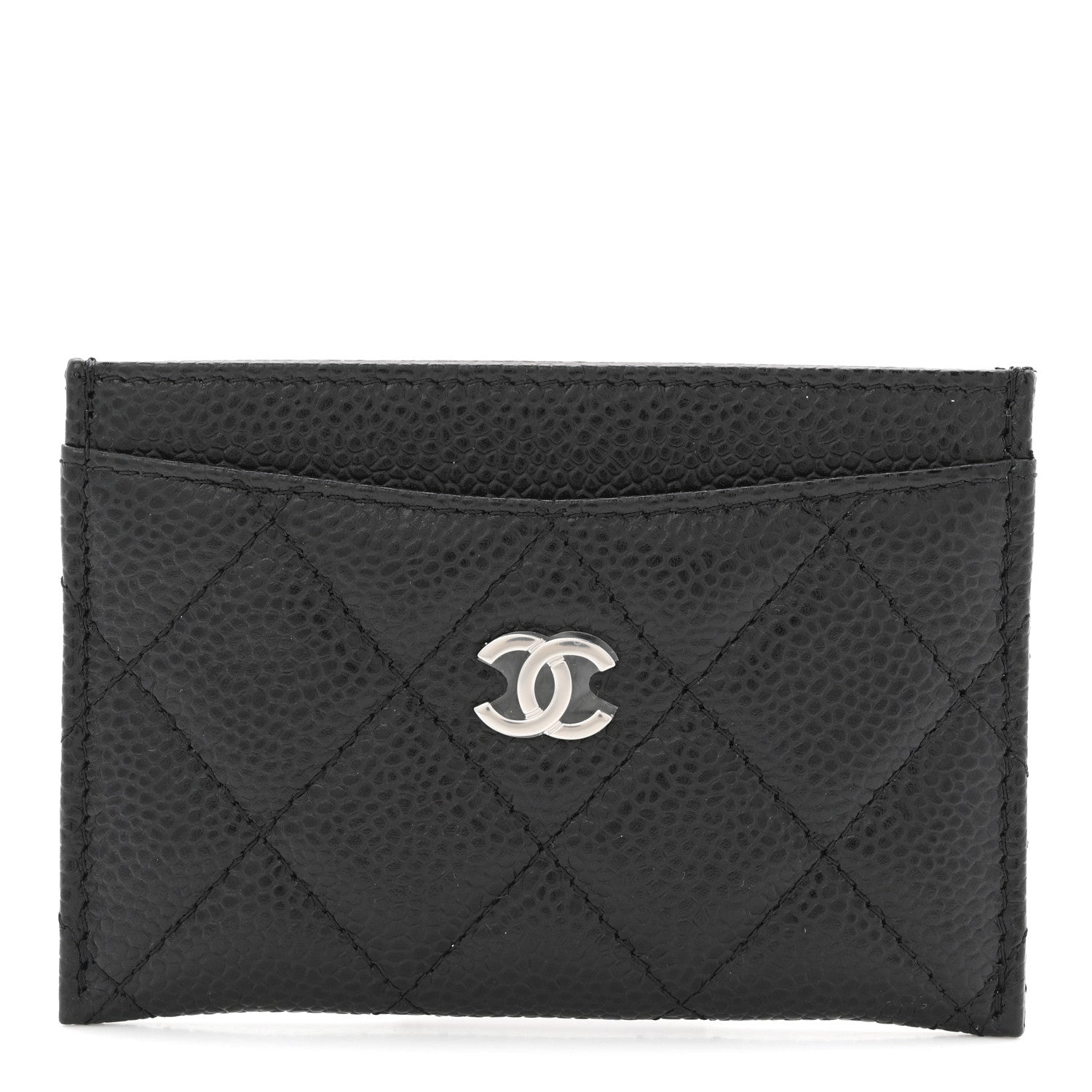 Chanel Caviar Quilted Card Holder Black 1 of 7