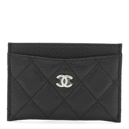Chanel Caviar Quilted Card Holder Black 1 of 7