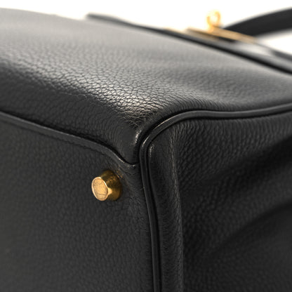 Hermes Togo Kelly Retourne 32 Black 10 of 13