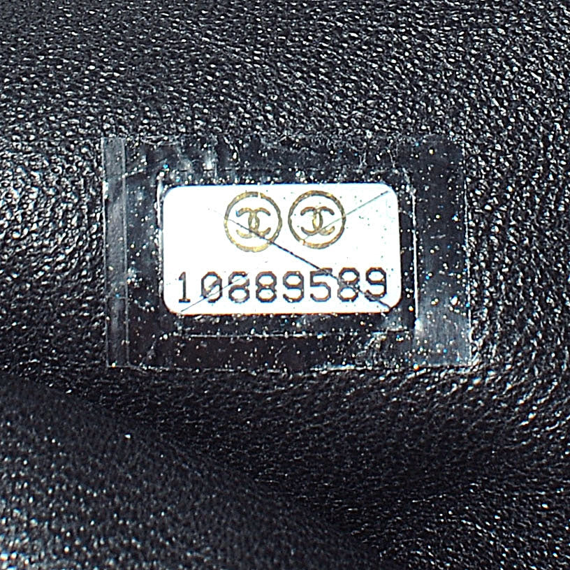 Chanel Leather Modern Chain Large Tote Black 9 of 9