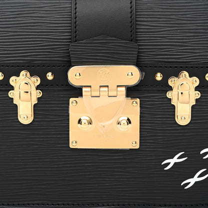 Louis Vuitton Epi Trunk Clutch Black 7 of 9