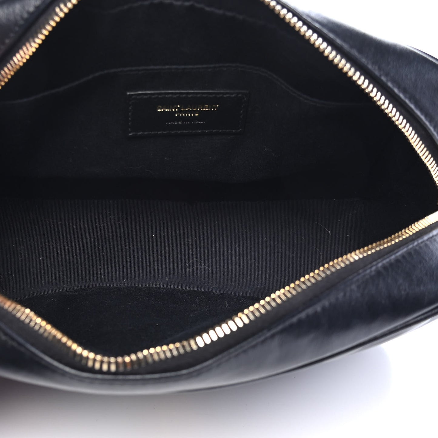 Calfskin Matelasse Monogram Lou Camera Bag Black