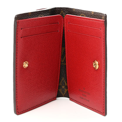 Louis Vuitton Monogram Compact Marie Wallet Rouge 5 of 9