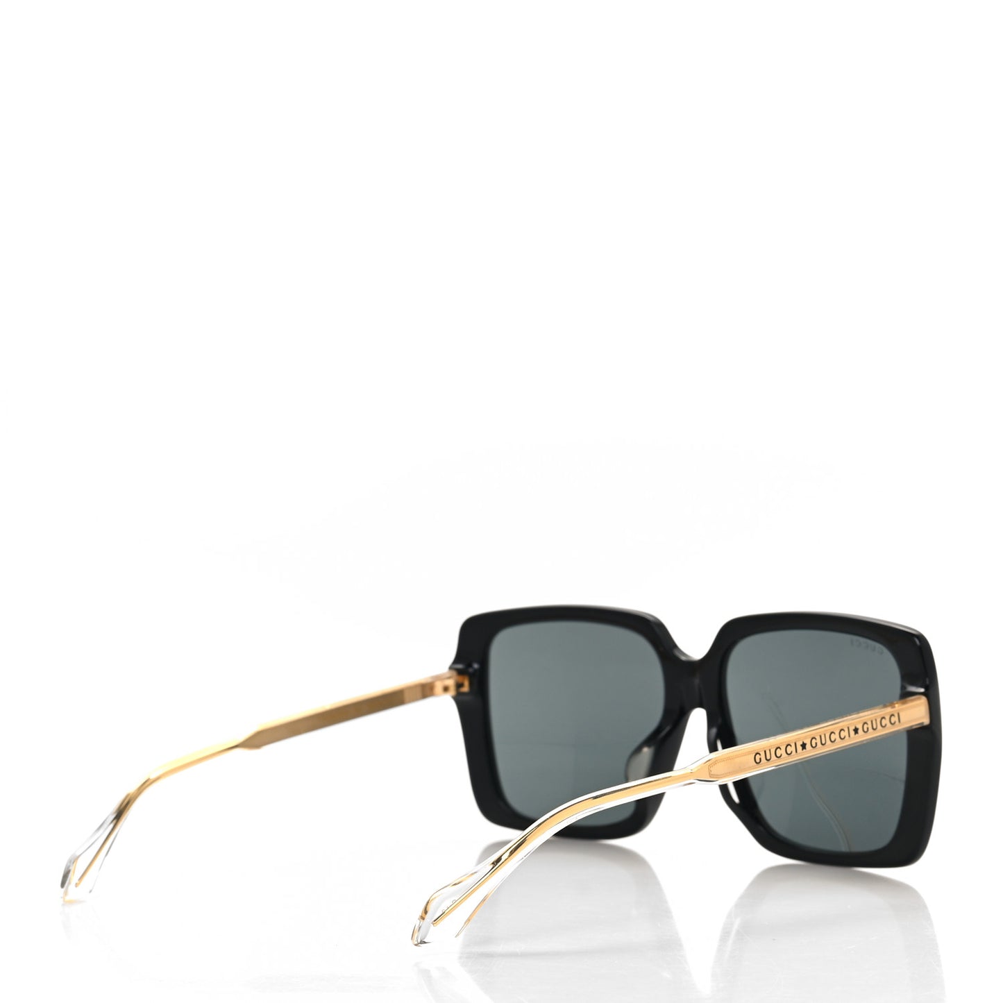 Acetate Square Frame GG0567SAN Sunglasses Black