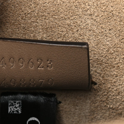Gucci GG Supreme Monogram Suede Crystal Small Dionysus Shoulder Bag Beige Ebony Taupe 7 of 10