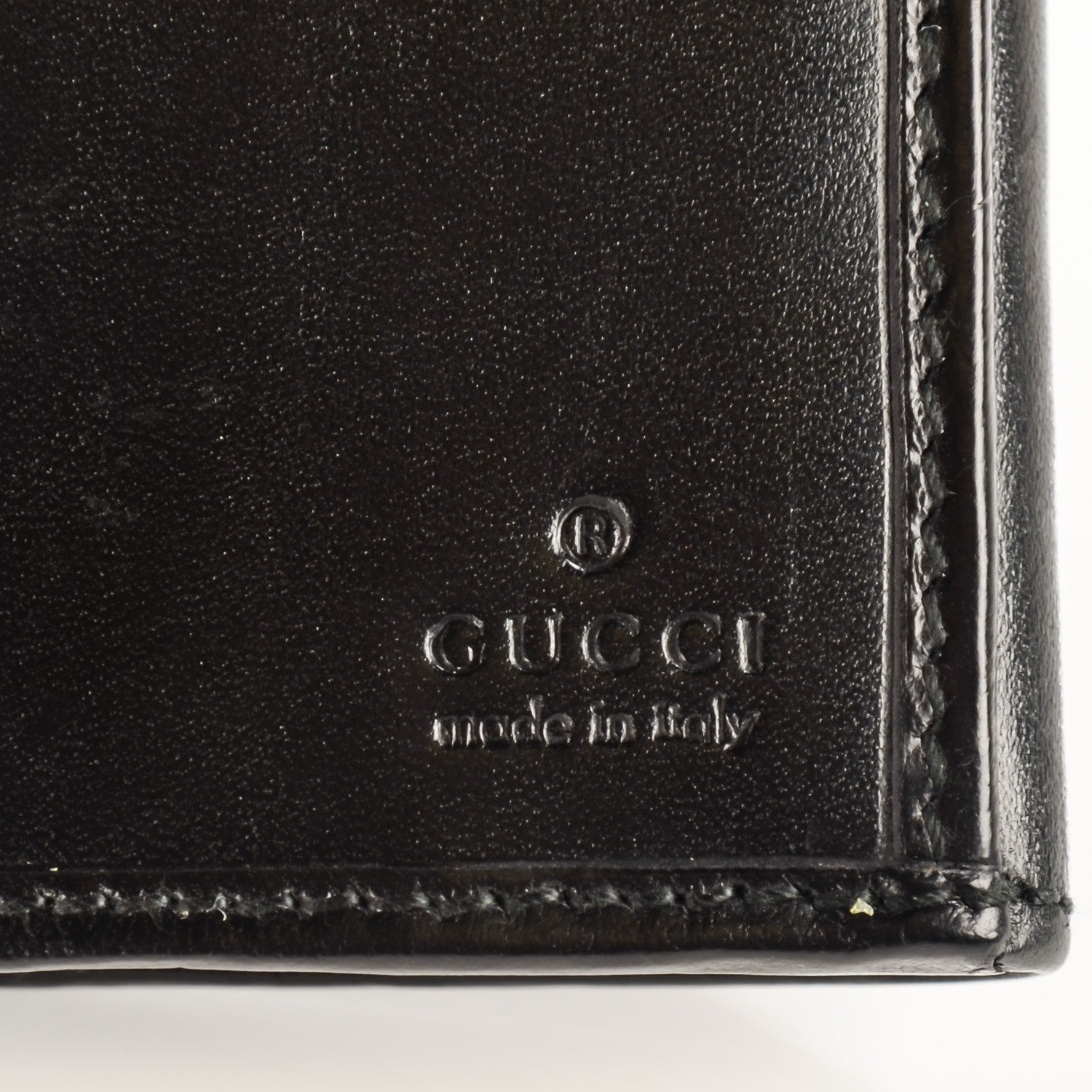 Gucci Monogram Continental Bardot Wallet Black 7 of 8
