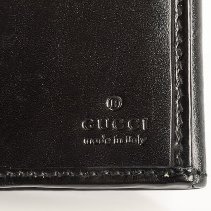 Gucci Monogram Continental Bardot Wallet Black 7 of 8