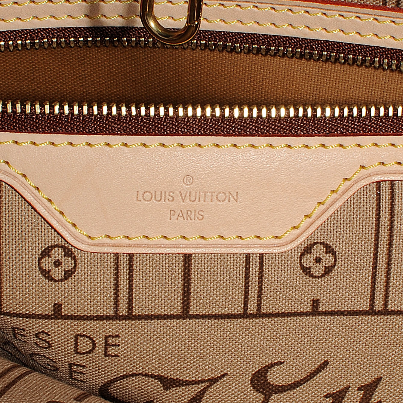 Louis Vuitton Monogram Neverfull MM 7 of 8