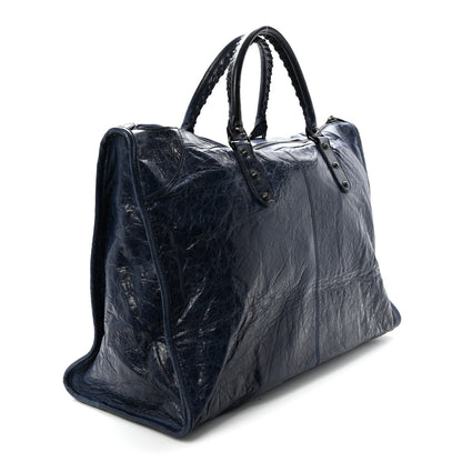 Balenciaga Agneau Classic Hardware Weekender Officier 4 of 11