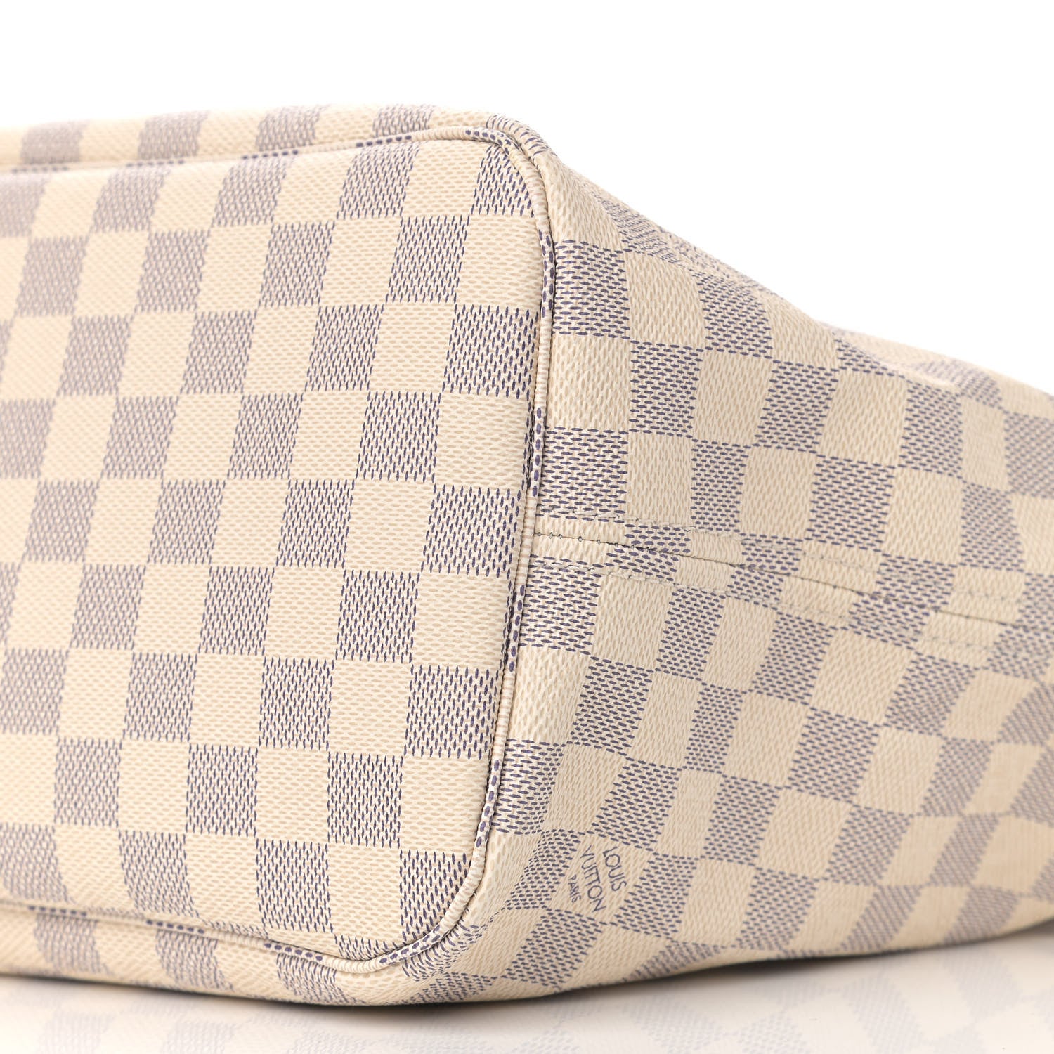 Louis Vuitton Damier Azur Neo Neverfull MM Rose Ballerine 11 of 12