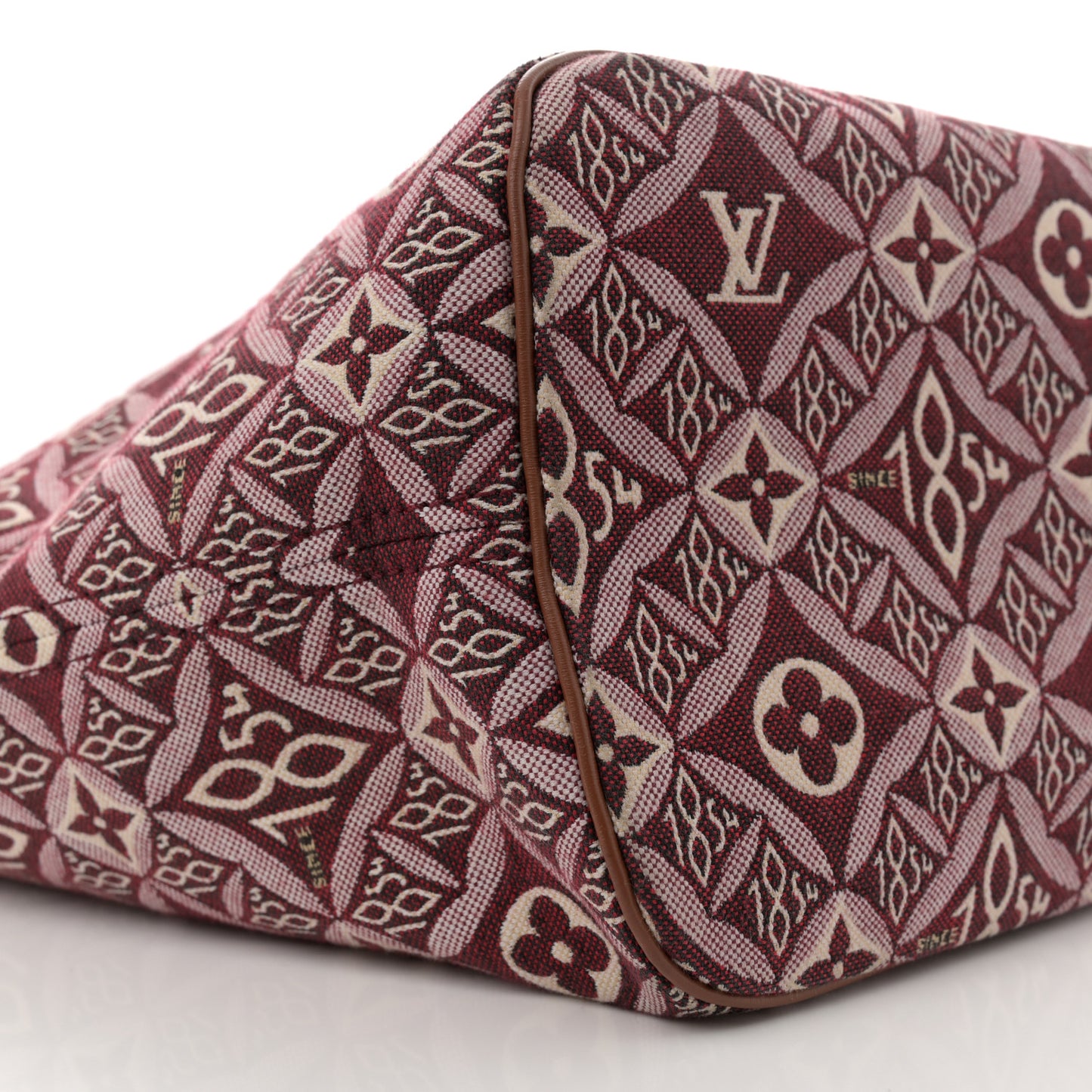 Jacquard Since 1854 Neverfull MM Bordeaux