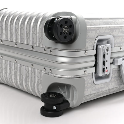 Christian Dior X RIMOWA Aluminum Gradient Cabin Luggage Silver 9 of 9