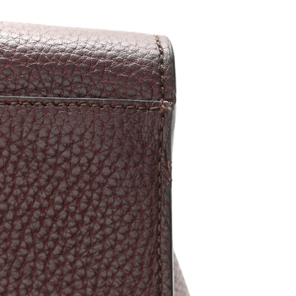 Mulberry Grain Vegetable Tanned Calfskin Zipped Bayswater Oxblood 9 of 11