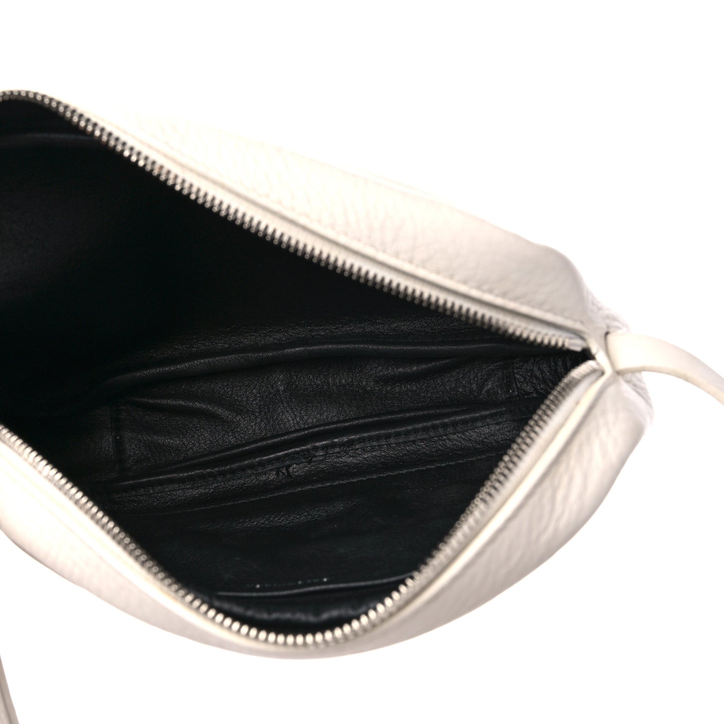 Calfskin Logo S Everyday Camera Bag White