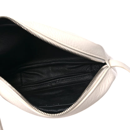 Balenciaga Calfskin Logo S Everyday Camera Bag White 5 of 14