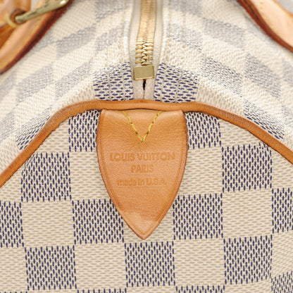 Louis Vuitton Damier Azur Speedy 30 5 of 6