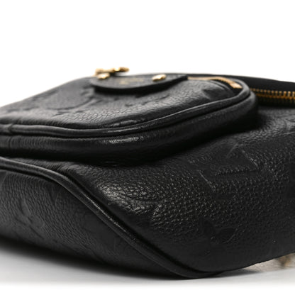Louis Vuitton Empreinte Mini Bumbag Black 9 of 9