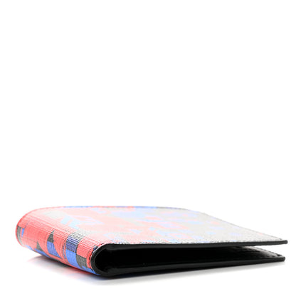 Gucci Calfskin Square G Space Print Bi-Fold Wallet Black 3 of 6