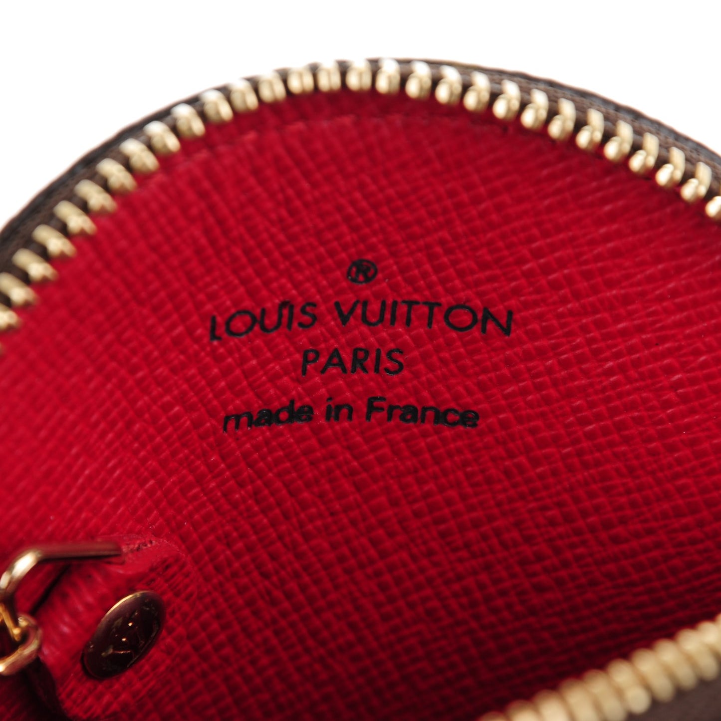 Monogram Cerises Round Coin Purse