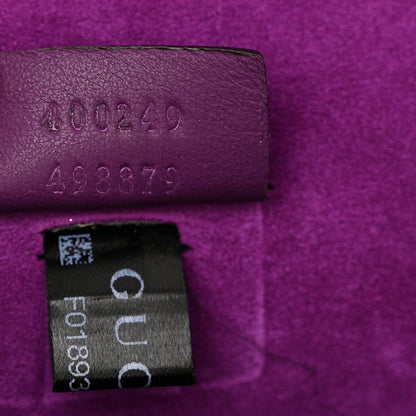 Gucci GG Supreme Monogram Suede Small Dionysus Shoulder Bag Purple 7 of 16