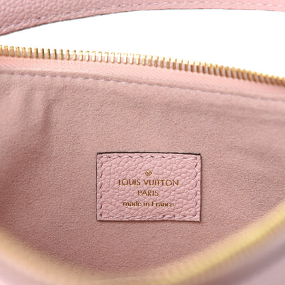 Louis Vuitton Empreinte Monogram Giant By The Pool Marshmallow Hobo PM Bouton De Rose 8 of 10