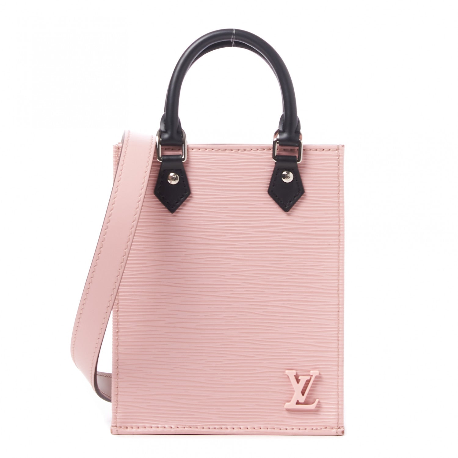 Louis Vuitton Epi Petit Sac Plat Rose Ballerine 1 of 8
