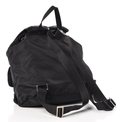 Prada Nylon Vela Medium Backpack Black 3 of 10
