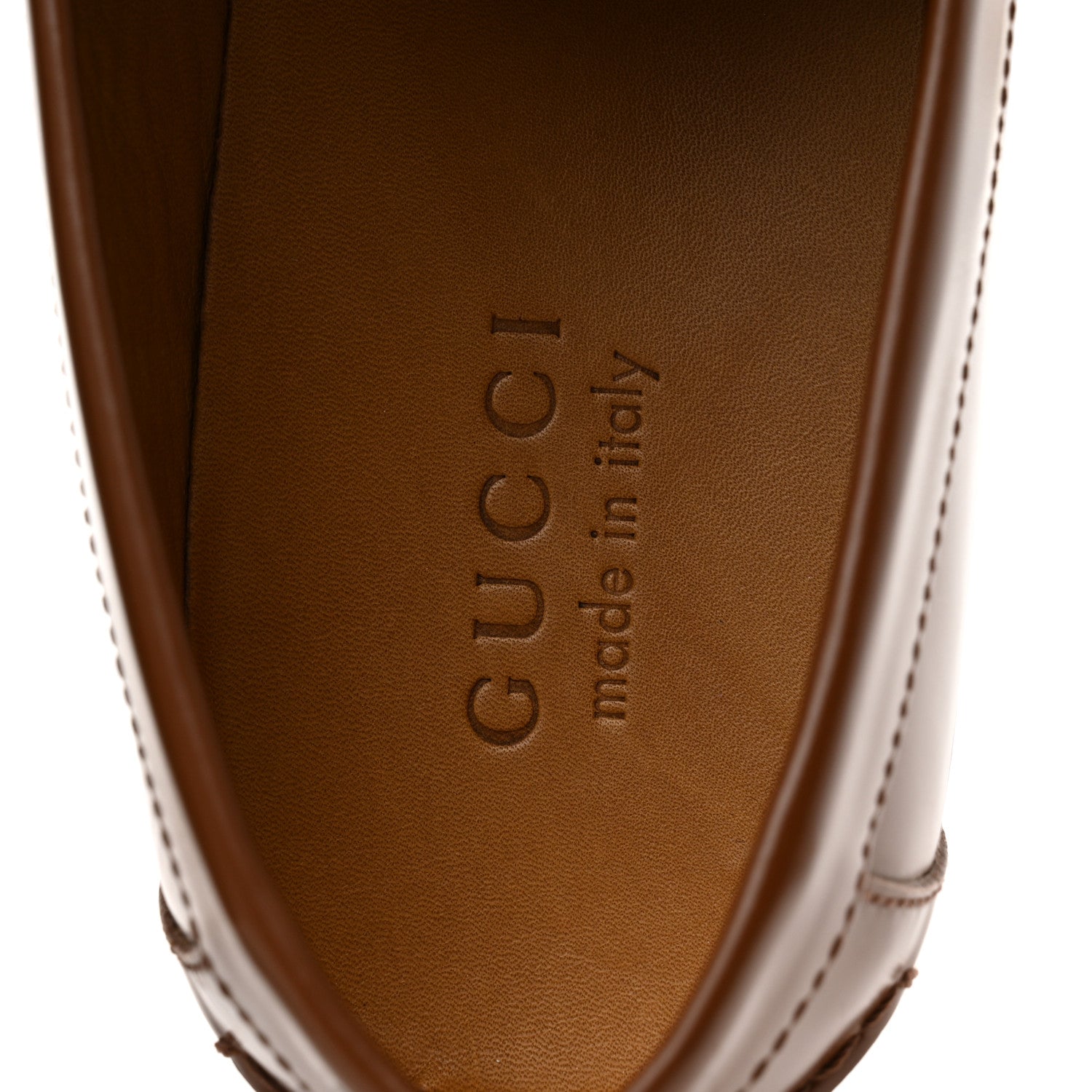 Gucci Calfskin Womens Interlocking G Millennial Ribot Loafers 37.5 Cuir 11 Cuir 8 of 10