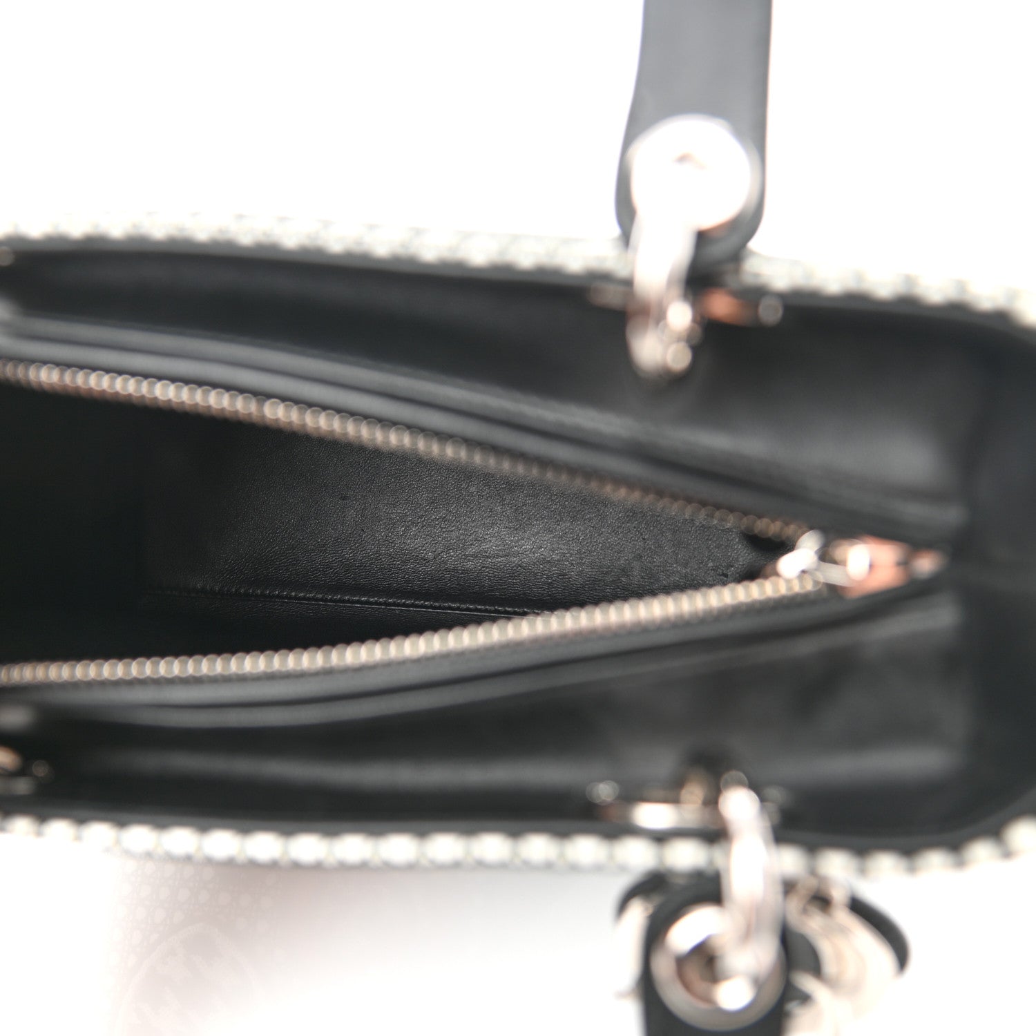 Christian Dior Micro-Cannage Smooth Calfskin Medium Lucky Badges Lady Dior Multicolor 5 of 8